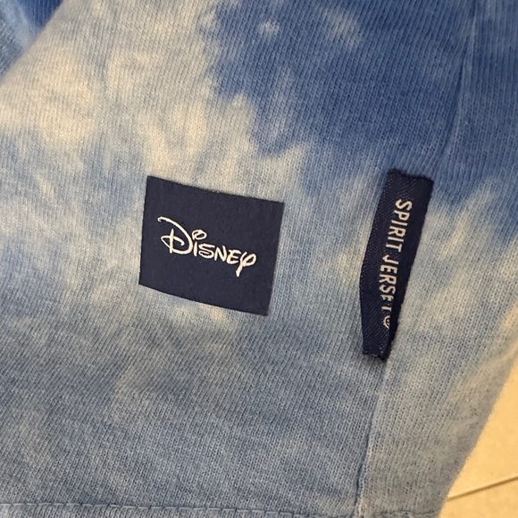 Disney Stitch Blue Tie-Dye Logo Pullover - Picture 2 of 6